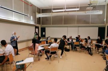 Group of students in a classroom