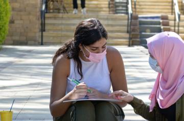 Students Studying