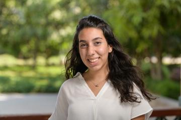 Girl smiling