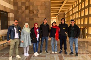 Group photo of students