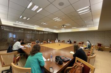 People sitting together in a meeting room