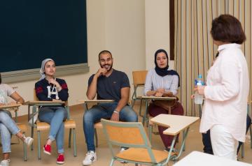 Faculty and Students in class