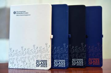 Graduating seniors class gift notebook