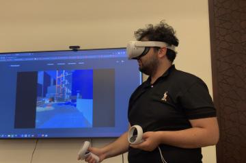 Mohamed Sherif- AUC Graduate Student- VR- Construction Engineering