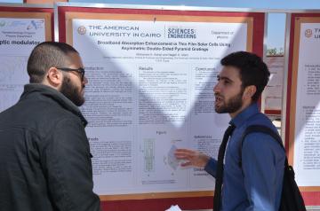 More than 100 students and faculty members presented their research at AUC Research Day