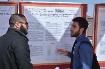 89.jpg More than 100 students and faculty members presented their research at AUC Research Day