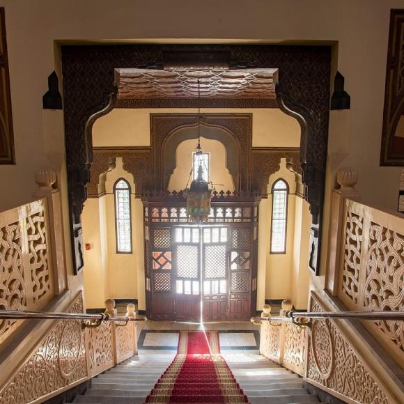 Tahrir Cultural Center inside stairs