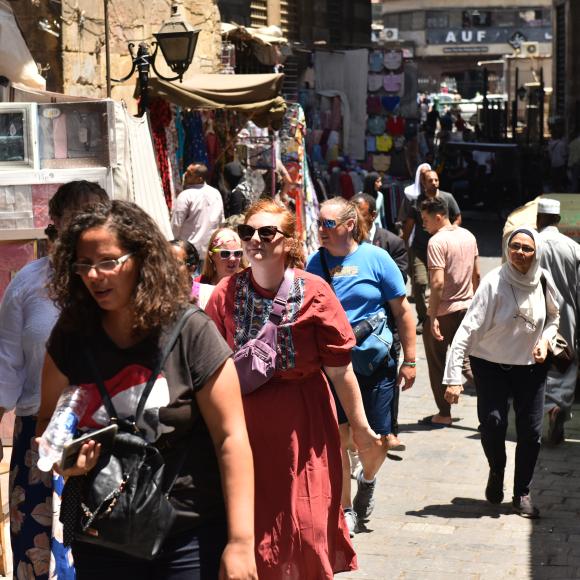 International Students in Old Cairo