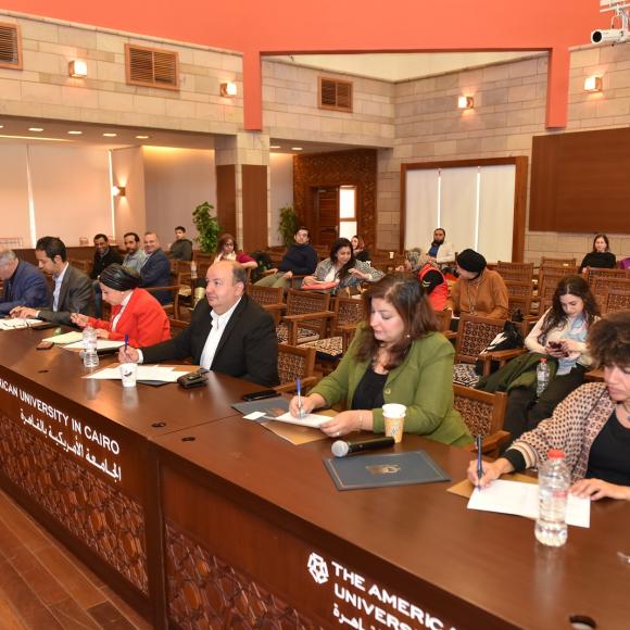 Panel of judges including three men and three women