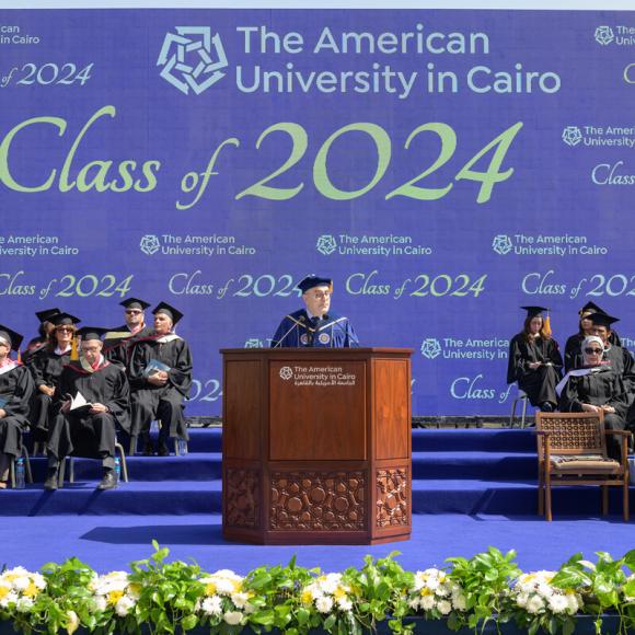 President's Corner | The American University in Cairo