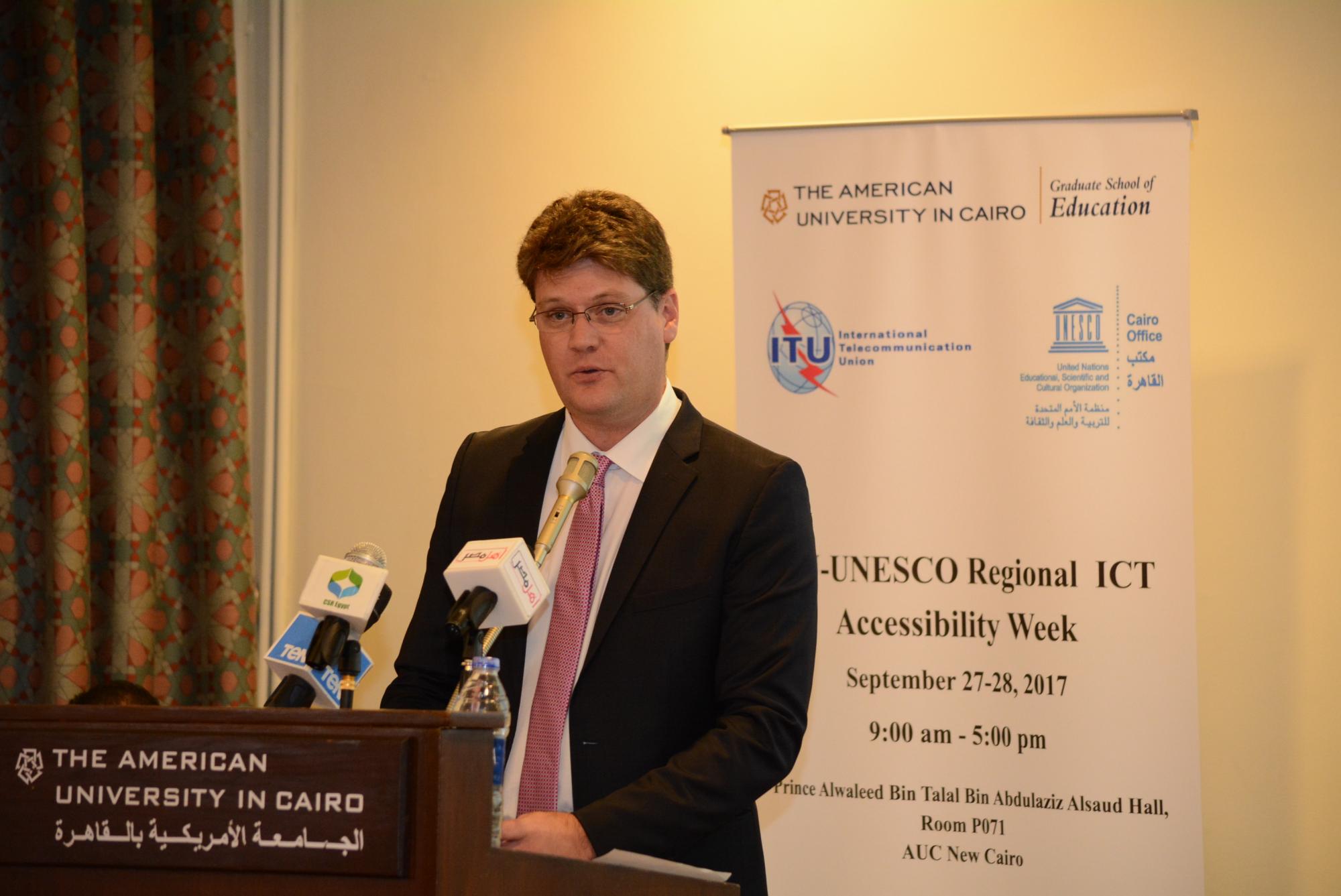 Ted Purinton, dean of AUC's Graduate School of Education, calls for recognition of the “massive hidden potential” of people with disabilities
